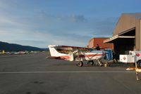  - Homer airport AK in the evening - by Jack Poelstra