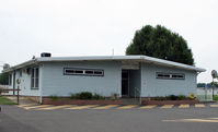  - The main terminal at Doylestown Airport. - by Daniel L. Berek
