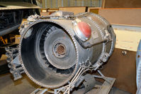  - Pratt and Whitney J57 engine at the Texas Air Museum - by Ronald Barker