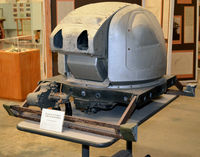  - B-36 gun turret at the Texas Air Museum - by Ronald Barker