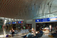  - Sultan Hasanuddin International Airport, Makassar, South Sulawesi - Indonesia. Interior of the Terminal building - by NN