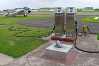  - Fuelling station Breighton Airfield July 14th 2013. - by Malcolm Clarke