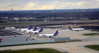  - FedEx Cargo ramp at O'Hare - by Ronald Barker