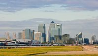  @ London City Airport - It's after noon on Sunday 8/12/2013 & LCY is opening up. - by Phil R Hamar