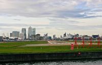  @ London City Airport - It's after noon on Sunday 8/12/2013 & LCY is opening up. - by Phil R Hamar