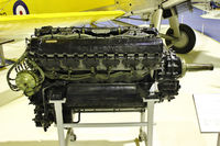  - Rolls Royce Kestrel 1B aero engine on display at the RAF Museum, Hendon. The Kestrel was produced in greater numbers than any previous Rolls Royce engine with the 4750th and last being delivered in 1938. The engine was used in eighty different types.  - by Graham Reeve