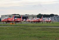  - Reds return after performing at the seafront - by John Coates