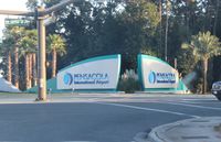  - Entrance to Pensacola Airport - by Florida Metal