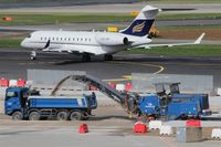  - Business as usual even when a taxyway is getting a new surface..... - by Holger Zengler