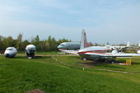  - four Vickers aircraft Preserved at the East Midlands Aeropark - by Chris Hall
