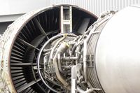  - Airy Blue GE - Engine CF6-50C2 from a Boeing 747. - by Derek Flewin