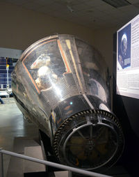  @ Wright-patterson Afb Airport - Gemini capsule at the AF Museum - by Ronald Barker