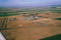  - Franklin airport as scene in 2001.Lots of student traffic out of Sacramento which is not far to the north.View is also to the north. - by S B J
