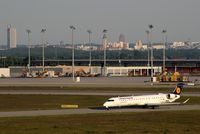  - View on twy S5 and over Apron 5 to Leipzig City in beautiful evening light.... - by Holger Zengler