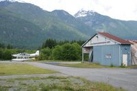  - Hangar of Blacktuskhelicopters at Squamish Airport - by Jack Poelstra