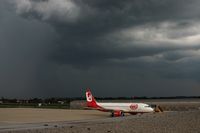 @ Graz Airport - Havy Rain - by Andi F