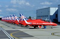  - Red Arrows at rest 2014. - by keithnewsome