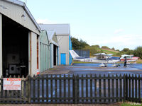  - The hangar apron at Glenrothes EGPJ - by Clive Pattle
