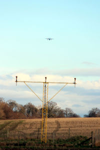  - Landing lights at EGPH with a Flybe Dash 8 on approach. - by Clive Pattle