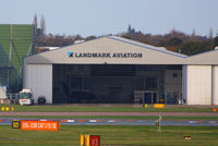  - Landmark Aviation, new FBO at Manchester - by Chris Hall