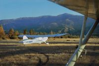  - N3942E in the early morning light ready to depart Gravelly Valley. The air this fall morning was excellent. Sometimes wish you could capture the moment in a bottle. This was one of those moments! - by S B J