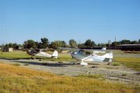  - Parma airport parking in 1988. Not much, but then its a small town and it is near to airport.. - by S B J