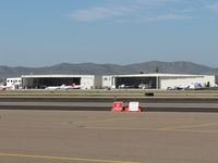  - hangars on the north side of the runway - by olivier Cortot
