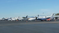  - The Napa Jet Center with LearJets, Citations, PC-12s, and Phenoms. - by Chris Leipelt