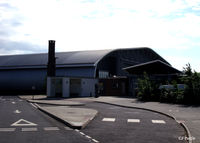  - The main visitor arrival hall at the IWM Duxford with the 'Airspace' hangar beyond. - by Clive Pattle