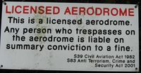  - On a fence at Manchester. You have been warned. - by Guitarist
