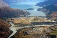  - Queenstown Frankton airport and Lake Wakatipu - by Micha Lueck