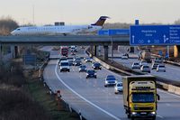  - Where the aircraft is rolling is twy W..... - by Holger Zengler