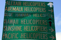  - Helicopter operations are situated in a separate location of Kahului Airport. - by Tomas Milosch
