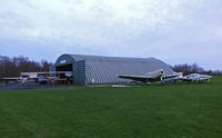 - the Skunk Works hangar at Wickenby - by Chris Hall