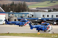  - Bristows Helicopter apron and terminal at Aberdeen EGPD - by Clive Pattle