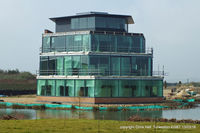  - Turwestons new tower, cafe and club house  - by Chris Hall