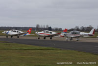 - visitors from Carlisle Flight Training at the Church Fenton fly in - by Chris Hall