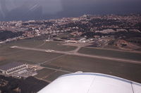  - Downwind to rwy 10 (currently 09) With OO-TVO. July 1976. - by Raymond De Clercq