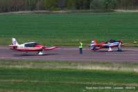  - ready for the start of the Royal Aero Club air race at Leicester - by Chris Hall