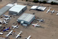  - Storage and scrapping area at Tucson, Arizona - by Pete Hughes