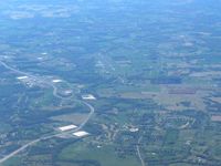  @ Glasgow Municipal Airport - Looking west from about 5 miles out. - by Bob Simmermon