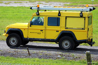  - Airport Ground Maintenance vehicle at Aberdeen - by Clive Pattle