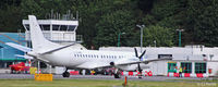  - Flight from London Stansted EGSS is marshalled in at Dundee EGPN - by Clive Pattle
