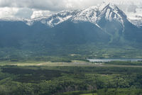  - View from the north from helicopter. - by Remi Farvacque