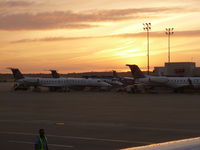  - A bunch of ERJ-145's parked at terminal B - by Christian Maurer