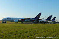  - Thai B777 and 2 Saudia B747 in storage at Kemble - by Chris Hall