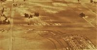  - Petaluma around 1965. Notice runway right up to road which could cause some excitement when landing to the south. I only landed that way once in my 15 or so visits. Was a busy but friendly airport back then (70s & 80s) with planes parked everywhere.  - by S B J