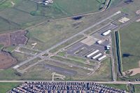  - Overhead Rio Vista Municipal Airport enroute to Oroville Municipal Airport. This airport has really been slowing down the past few years.  - by Chris Leipelt