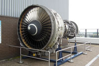  - GE-Engine CF6-50C2 on the viewing terrace at HAJ - by Micha Lueck