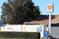  - Santa Paula Airport Self-Serve SHELL Aviation 100LL Fuel Dock, Location: midfield North. Note price change.  - by Doug Robertson